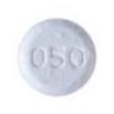 Pill 050 White Round is Iloperidone