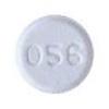 Pill 056 White Round is Iloperidone