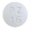 Pill M PZ 16 White Round is Perphenazine