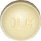 Pill OLM 5 Yellow Round is Olmesartan Medoxomil