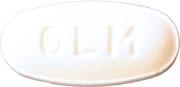 Pill OLM 40 White Oval is Olmesartan Medoxomil