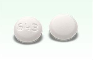 Pill 643 White Round is Olmesartan Medoxomil