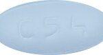 Pill C54 White Oval is Olmesartan Medoxomil