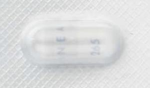 Pill AMNEAL 265 Gray Capsule/Oblong is Oseltamivir Phosphate