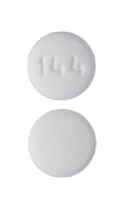 Pill 144 White Round is Bupropion Hydrochloride Extended-Release (XL)