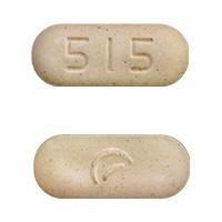 Ezetimibe and simvastatin 10 mg / 80 mg Logo (Actavis) 515