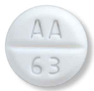 Buspirone hydrochloride 5 mg AA 63