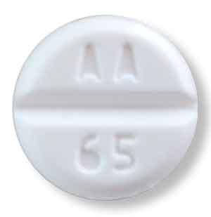 Buspirone hydrochloride 10 mg AA 65