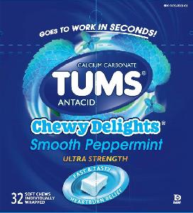 Tums Chewy Delights (Smooth Peppermint)