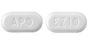 Ezetimibe 10 mg APO EZ 10