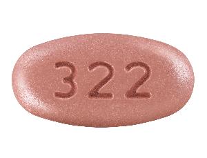 Pill KU 322 Red Oval is Niacin Extended-Release