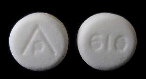 Pill AP 610 White Round is Simethicone (Chewable)