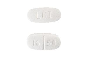 Acetaminophen and hydrocodone bitartrate 325 mg / 7.5 mg LCI 16 50