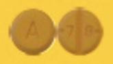 Pill A 7 8 Orange Round is Amphetamine and Dextroamphetamine