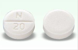 Nadolol 20 mg N 20
