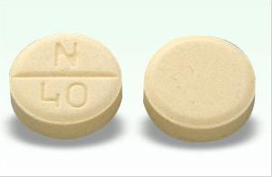 Nadolol 40 mg N 40