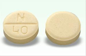 Nadolol 40 mg N 40