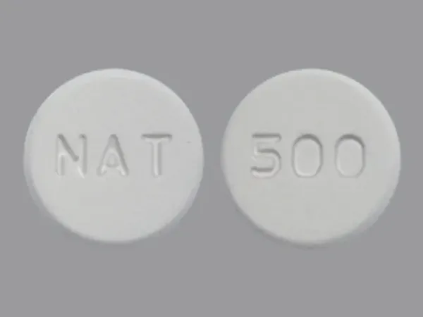 Pill NAT 500 is Lanthanum Carbonate (Chewable) 500 mg