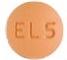 Pill M EL5 Orange Round is Eletriptan Hydrobromide