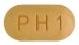 Pill M PH1 Yellow Capsule/Oblong is Prasugrel Hydrochloride