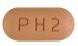 Pill M PH2 Brown Capsule-shape is Prasugrel Hydrochloride