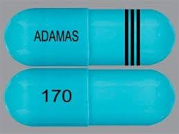 Pill ADAMAS 170 Logo is Gocovri 137 mg