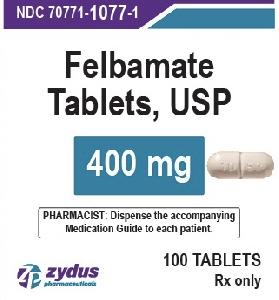 Felbamate 400 mg 10 53