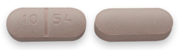 Pill 10 54 Pink Capsule-shape is Felbamate