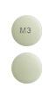 Pill M3 Green Round is Mycophenolic Acid Delayed Release
