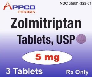 Zolmitriptan 5 mg AC 323