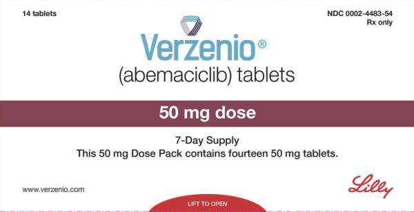 Verzenio 50 mg Lilly 50