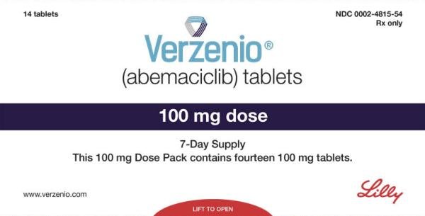 Verzenio 100 mg Lilly 100