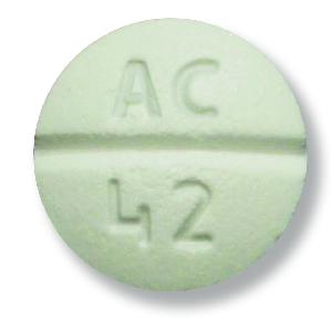 Pill AC 42 White Round is Bumetanide