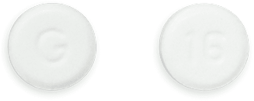 Pill G 16 is Hailey Fe 1/20 ethinyl estradiol 20 mcg / norethindrone acetate 1 mg