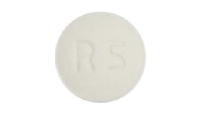 Pill R5 White Round is Rosuvastatin Calcium