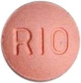 Pill R10 Pink Round is Rosuvastatin Calcium