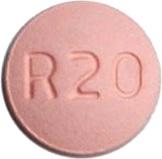 Rosuvastatin calcium 20 mg R20