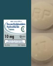 Dexmethylphenidate hydrochloride 10 mg RP 17