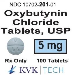 Oxybutynin chloride 5 mg A 44