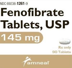Fenofibrate 145 mg AN 1261