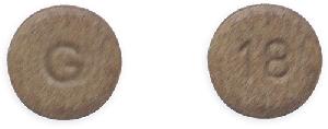 Charlotte 24 Fe ferrous fumarate 75 mg (G 18)