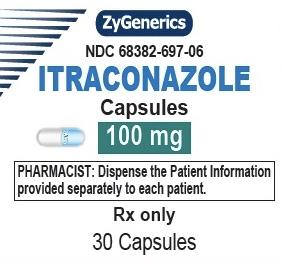 Pill ZA 65 100 mg Blue Capsule-shape is Itraconazole