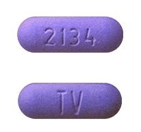 Minocycline hydrochloride extended-release 65 mg TV 2134