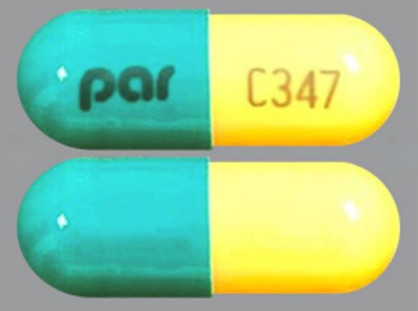 Memantine hydrochloride extended-release 14 mg par C347