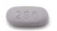 Pill ibr 280 Purple Oval is Imbruvica
