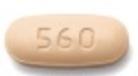 Pill ibr 560 Orange Oval is Imbruvica