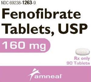 Fenofibrate 160 mg AN 1263