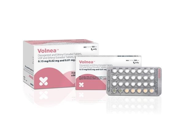 Volnea desogestrel 0.15 mg / ethinyl estradiol 0.02 mg SZ D1