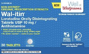 Loratadine (orally disintegrating) 10 mg K 9