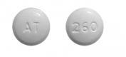 Methylphenidate hydrochloride (chewable) 2.5 mg AT 260